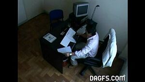 Secret office fuck