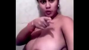 big melons boobs of Indian wife